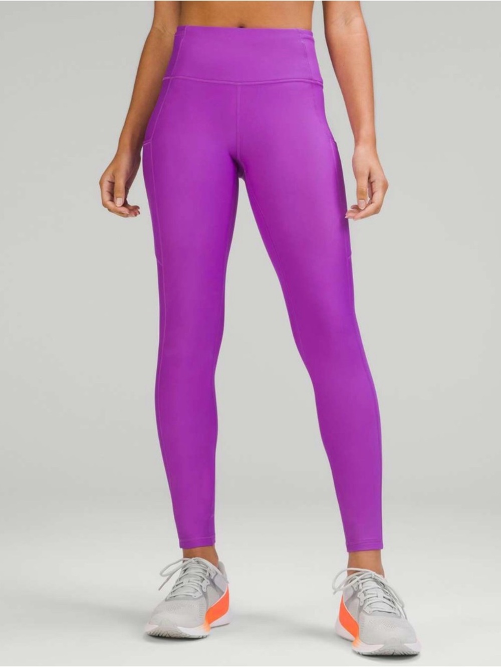 lululemon athletica Purple High Rise Performance Leggings Size 8